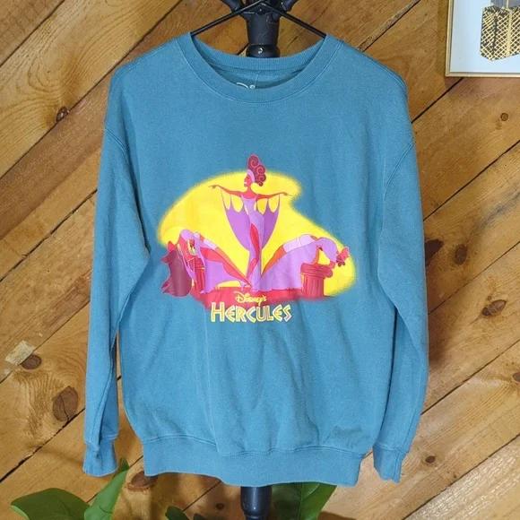 Disney ladies small NWT Hercules sweatshirt S - Picture 1 of 8